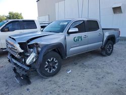 Salvage trucks for sale at Apopka, FL auction: 2017 Toyota Tacoma Double Cab