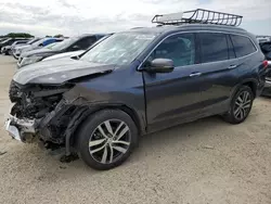 Salvage cars for sale from Copart San Antonio, TX: 2017 Honda Pilot Touring
