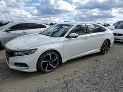 Honda salvage cars for sale: 2018 Honda Accord Sport