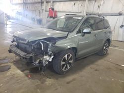 Salvage cars for sale at Woodburn, OR auction: 2017 Subaru Forester 2.5I Limited