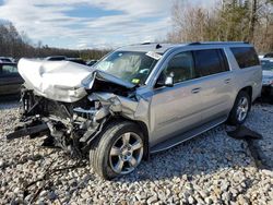 Salvage cars for sale at Candia, NH auction: 2015 Chevrolet Suburban K1500 LTZ