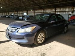 Honda salvage cars for sale: 2011 Honda Accord LX