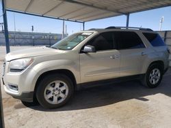 Salvage cars for sale at Anthony, TX auction: 2015 GMC Acadia SLE