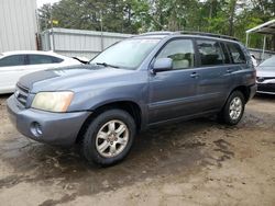 Toyota Highlander salvage cars for sale: 2003 Toyota Highlander Limited