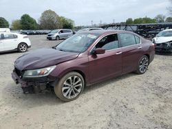 Salvage cars for sale from Copart Mocksville, NC: 2013 Honda Accord Sport