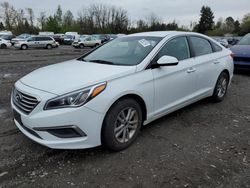 Salvage cars for sale at Portland, OR auction: 2016 Hyundai Sonata SE