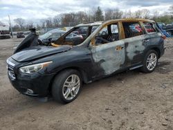 Vehiculos salvage en venta de Copart Chalfont, PA: 2013 Infiniti JX35