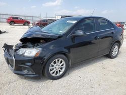 Salvage cars for sale at San Antonio, TX auction: 2019 Chevrolet Sonic LT