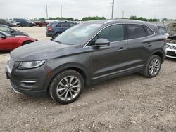 Salvage cars for sale at Temple, TX auction: 2019 Lincoln MKC Select