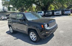 Salvage cars for sale from Copart Orlando, FL: 2017 Jeep Renegade Latitude