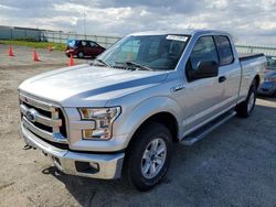 Salvage cars for sale at Mcfarland, WI auction: 2017 Ford F150 Super Cab