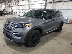 Ford Explorer Limited Vehiculos salvage en venta: 2021 Ford Explorer Limited