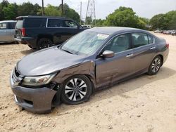 Salvage cars for sale at China Grove, NC auction: 2015 Honda Accord LX