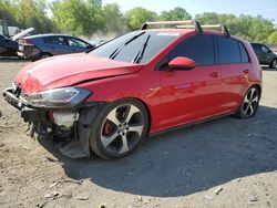 Salvage cars for sale at Waldorf, MD auction: 2018 Volkswagen GTI S