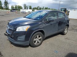 Salvage cars for sale at Portland, OR auction: 2016 Chevrolet Trax LS