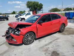 Vehiculos salvage en venta de Copart Orlando, FL: 2016 Volkswagen Jetta Sport