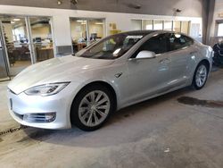 Salvage cars for sale at Sandston, VA auction: 2018 Tesla Model S