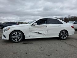 Salvage cars for sale at Brookhaven, NY auction: 2016 Mercedes-Benz E 350 4matic
