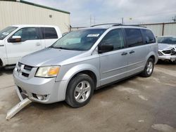 Salvage cars for sale from Copart Haslet, TX: 2008 Dodge Grand Caravan SE