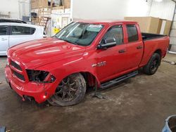 Dodge ram 1500 st salvage cars for sale: 2018 Dodge RAM 1500 ST