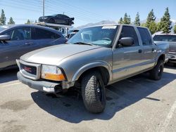 Salvage trucks for sale at Rancho Cucamonga, CA auction: 2001 GMC Sonoma