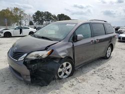 Salvage cars for sale at Loganville, GA auction: 2012 Toyota Sienna LE