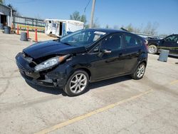 Salvage cars for sale at Pekin, IL auction: 2016 Ford Fiesta SE