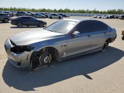 Salvage cars for sale at Fresno, CA auction: 2012 BMW 535 I