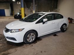 Salvage cars for sale at Chalfont, PA auction: 2015 Honda Civic LX