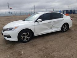 Salvage cars for sale at Greenwood, NE auction: 2016 Honda Accord LX