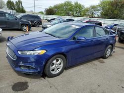 Salvage cars for sale at Moraine, OH auction: 2013 Ford Fusion SE