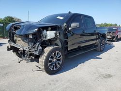 Chevrolet salvage cars for sale: 2021 Chevrolet Silverado K1500 LT