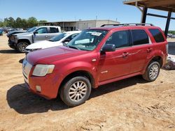 Salvage cars for sale at Tanner, AL auction: 2008 Mercury Mariner