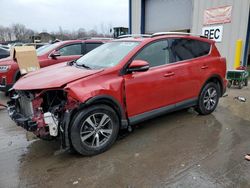 Salvage cars for sale at Duryea, PA auction: 2016 Toyota Rav4 XLE