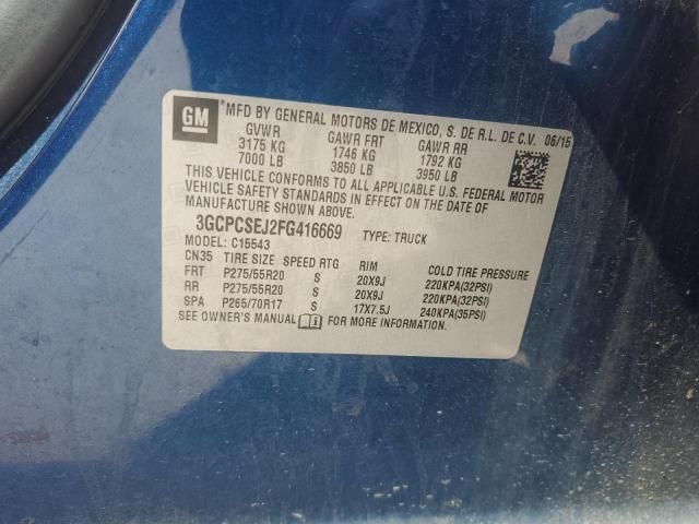 2015 Chevrolet Silverado C1500 LTZ