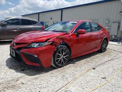 Toyota salvage cars for sale: 2021 Toyota Camry SE