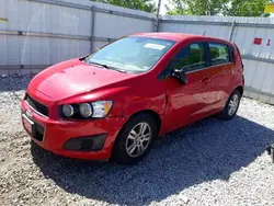 Salvage cars for sale at Walton, KY auction: 2013 Chevrolet Sonic LT