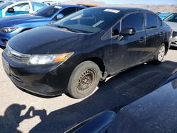 Vehiculos salvage en venta de Copart Las Vegas, NV: 2012 Honda Civic LX