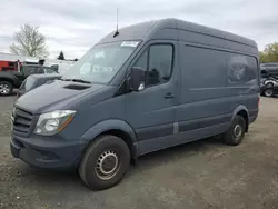 Salvage cars for sale from Copart East Granby, CT: 2017 Mercedes-Benz Sprinter 2500