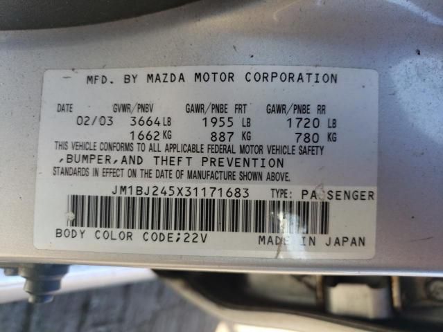 2003 Mazda Protege PR5