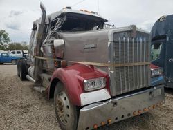 Salvage trucks for sale at Des Moines, IA auction: 2000 Kenworth Construction W900