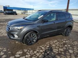 Salvage cars for sale at Woodhaven, MI auction: 2018 Ford Escape SE