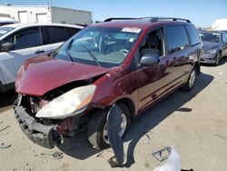 Salvage cars for sale from Copart Martinez, CA: 2008 Toyota Sienna CE