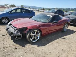 Salvage cars for sale at San Martin, CA auction: 2007 Chevrolet Corvette