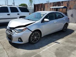 Salvage cars for sale from Copart Wilmington, CA: 2014 Toyota Corolla L