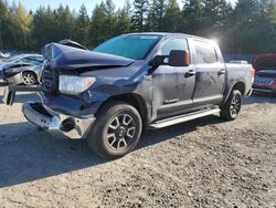 Salvage trucks for sale at Graham, WA auction: 2012 Toyota Tundra Crewmax SR5