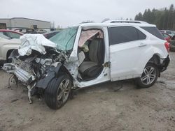 Salvage cars for sale from Copart Leroy, NY: 2017 Chevrolet Equinox Premier