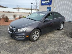 Salvage cars for sale from Copart Mcfarland, WI: 2015 Chevrolet Cruze LT