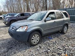 Salvage cars for sale from Copart Candia, NH: 2006 Honda CR-V EX