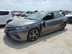 Salvage cars for sale at San Antonio, TX auction: 2018 Toyota Camry L